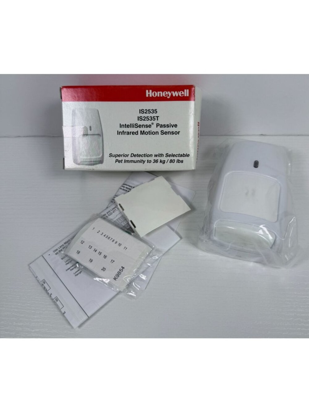 Honeywell Infrared Motion Sensor IS2535 IntelliSense Passive Pet Immunity